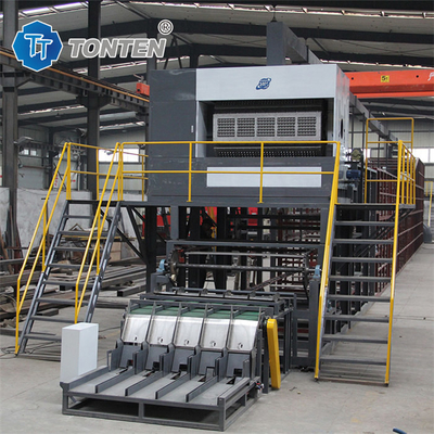 TONTEN Pulp Egg Tray Production Line Macchina per il riciclaggio della carta di scarto
