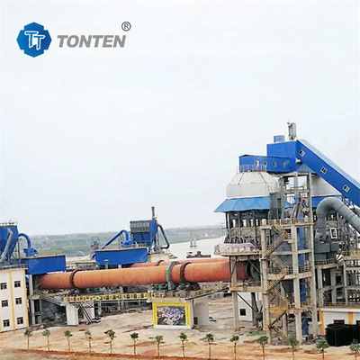 Metallurgia Forno rotativo asciugatrice di cemento torrefazione elettrica a gas Forno rotativo