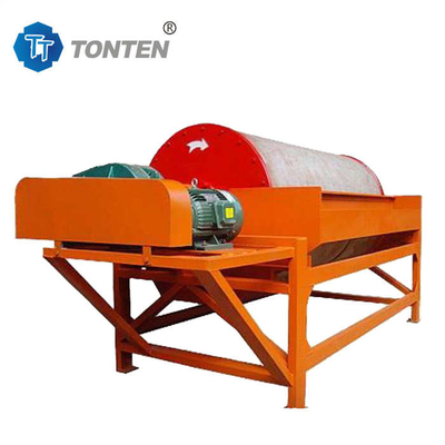 Separatore magnetico bagnato per minerali, tamburo, macchina di separazione del ferro in polvere magnetica