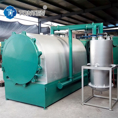 Forno per la carbonizzazione della segatura di legno Forno per la carbonizzazione orizzontale
