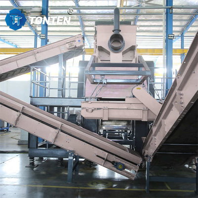 Linea di produzione di riciclaggio della macchina di smistamento dei rifiuti completamente automatica