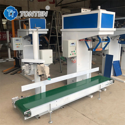 Macchina automatica di pesatura e imballaggio di particelle per riempimento pesimetrico di riso per mangimi di mais
