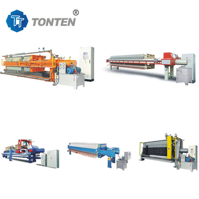 OEM Dewatering Mud Sludge Filter Press Machine Sistema idraulico