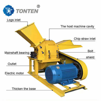Macchine per la frantumazione del legno Macchine per la frantumazione del legno Legna segatura