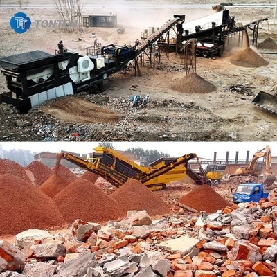 Macchine per la rottura di calcare e granito per la raccolta di rifiuti 85 kW