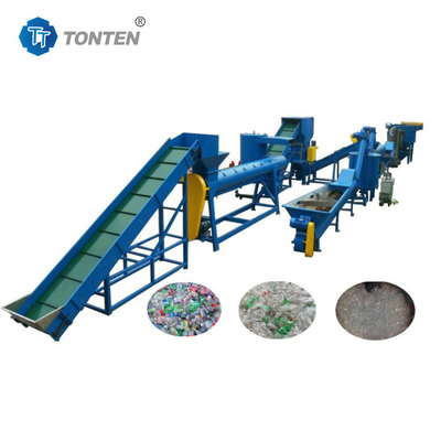 Linea di riciclaggio di macchine per il lavaggio di bottiglie di PET di plastica