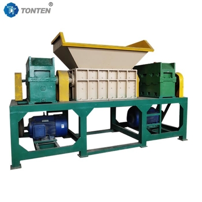 Rottami di metallo a doppio albero trituratrice pneumatici di gomma trituratrice di plastica