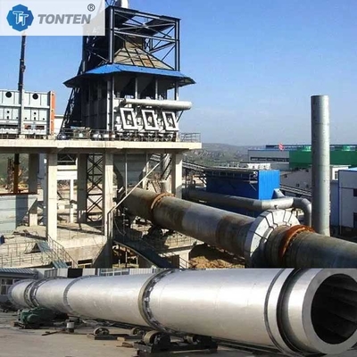 Fabbrica di torrefazione dell'acciaio Calce Forno rotativo Bauxite Forno rotativo Metallurgia