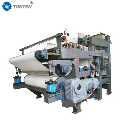 Dewatering Belt Press Filter Machine Processing Sludge Produttore