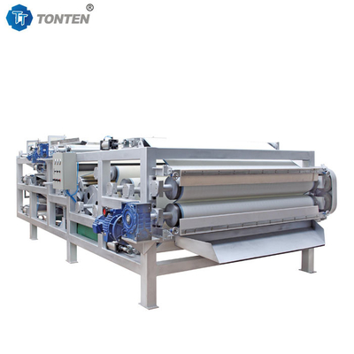 Dissilatore di acque reflue Spessore della cintura di acqua reflue Press Filtro di fanghi Dewatering cintura macchina