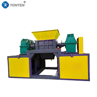 Automobili a doppio albero Tire Metal Shredder Machine Two Shaft Shredder