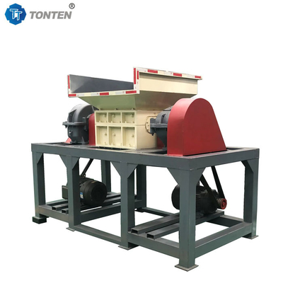Automobili a doppio albero Tire Metal Shredder Machine Two Shaft Shredder