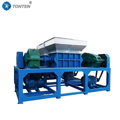 Potete trituratore di alluminio triturazione doppio albero trituratrice macchina per il riciclo