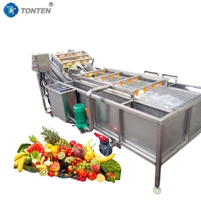 Macchina di pulizia alimentare a bolla completamente automatica per il lavaggio di frutta e verdura