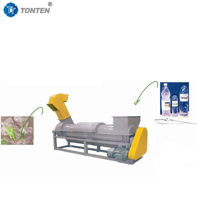 Macchine per pelare bottiglie in PET Dispositivo di rimozione delle etichette di plastica Separatore Riciclaggio