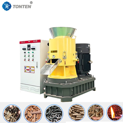 Macchina per pellet di paglia di risone Pellet di biomassa Macchina per pellet di caffè