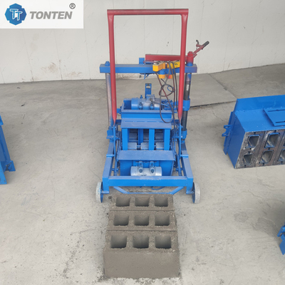Tipo di spinta diretta Macchina di produzione di piccoli mattoni Modellazione di blocchi ad alta efficienza Due mattoni in uno stampo