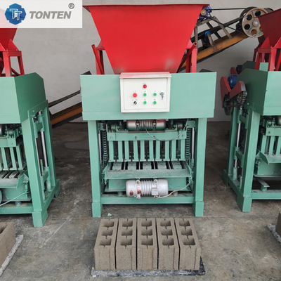 4-35B Hopper Block Molding Machine Piccolo e medio mattone permeabile