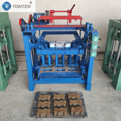 Macchine per la fabbricazione di mattoni di cemento blocco cavo blocco semiautomatico