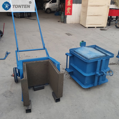 Potente macchina per fare mattoni silenziosi Materiali ecologici Alta produzione