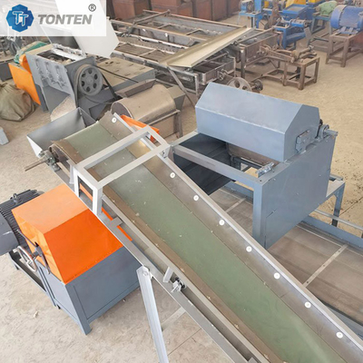Linea di produzione di rottura di gomma per pneumatici ad alta efficienza per il riutilizzo dei rifiuti