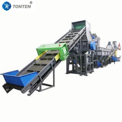 Linea di riciclaggio di macchine per il riciclaggio di rifiuti di plastica