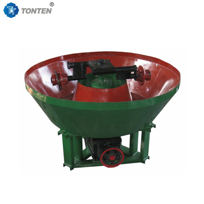 Macchina per la macinazione dell'oro a doppia ruota per minerale di ferro umido, macchina per la macinazione della barite e del quarzo