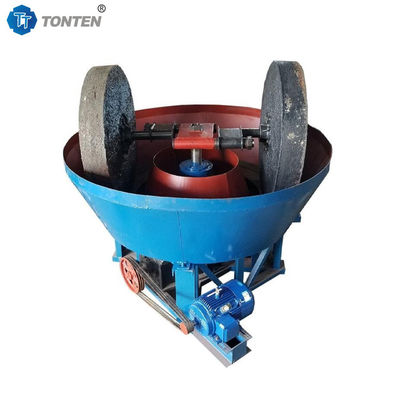 Mulino a rulli per macinazione a umido per minerali d'oro, macchina per la macinazione di minerali