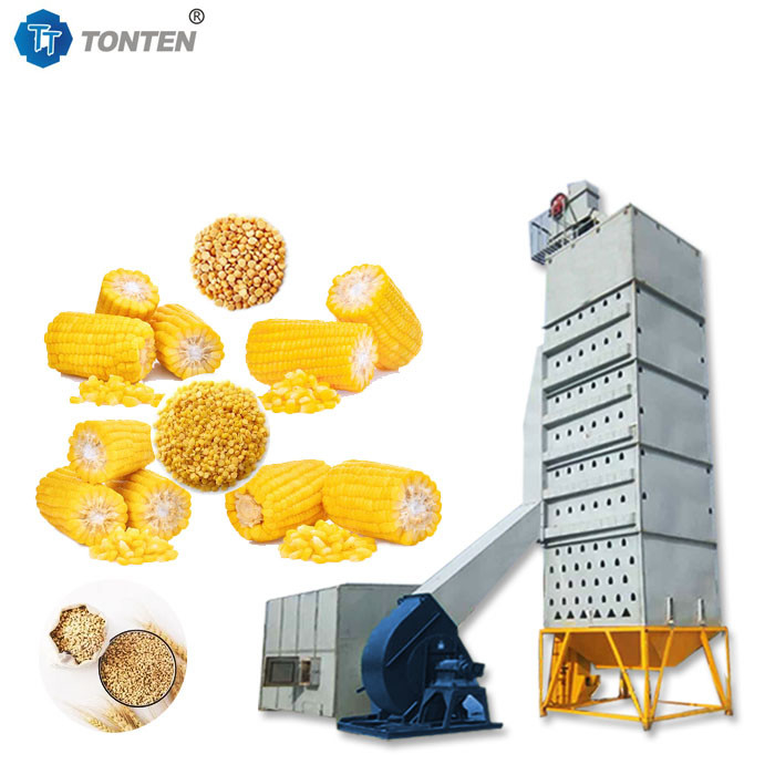 Macchine per l'essiccazione di cereali Torre di asciugatura di grano Sorgo Macchia asciugatrice Torre agricola