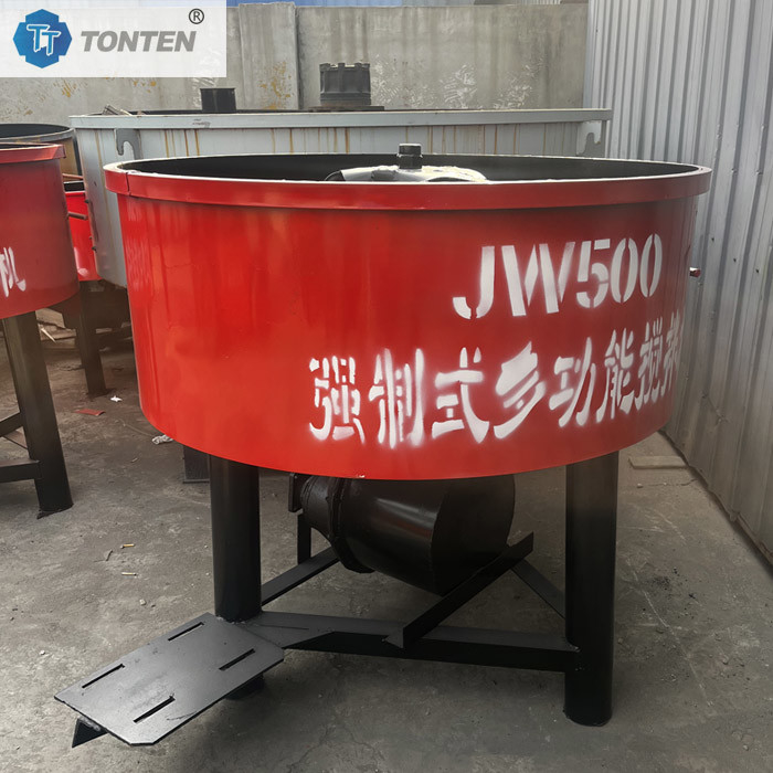JW750 JW1000 Mixer a bocca piatta Multifunzione di miscelazione del cemento