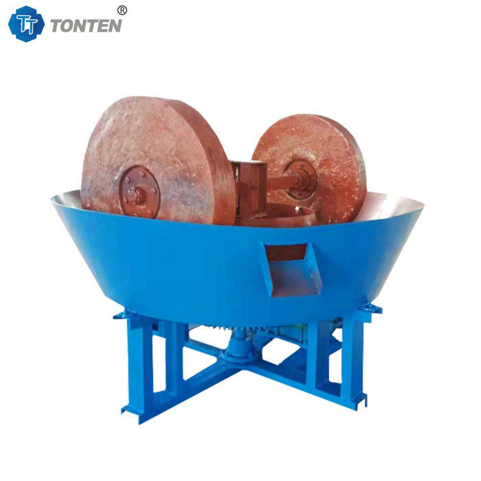 Mulino a rulli per macinazione a umido per minerali d'oro, macchina per la macinazione di minerali