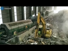 impianto di smistamento dei rifiuti domestici