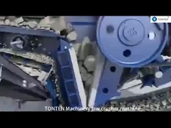 Processo di frantumazione della mascella